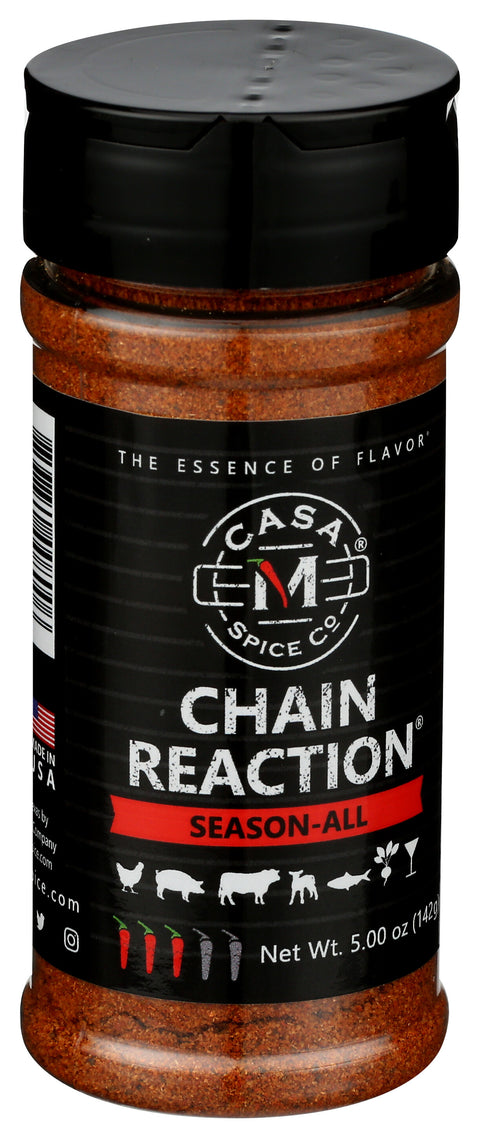 Casa M Spice Co Chain Reaction Season-All - 5 OZ 6 Pack