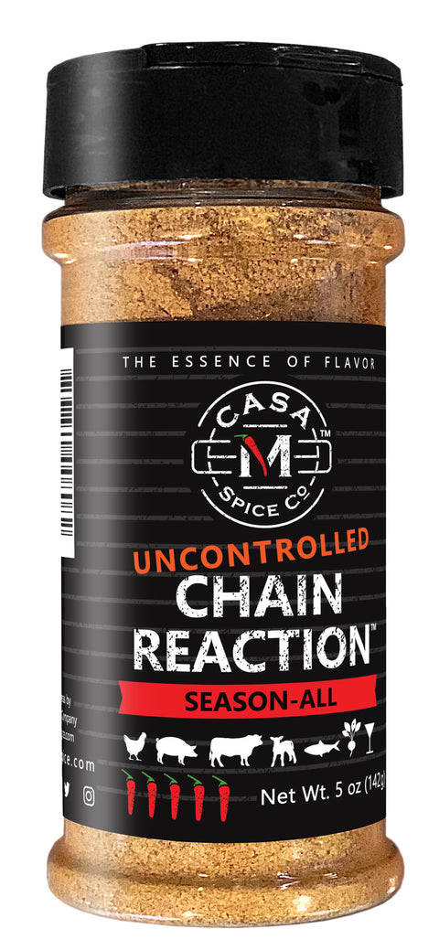Casa M Spice Co Uncontrolled Chain Reaction Season-All - 4.75 OZ 6 Pack