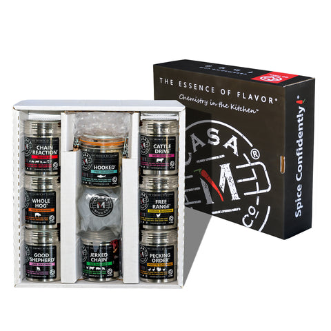 Casa M Spice Co Casa M Spice Co Stainless Shaker Gift Set - 96 OZ 4 Pack