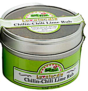 Luv A Foodie Salt-Free Chili Lime Rub - 1.82 OZ 6 Pack