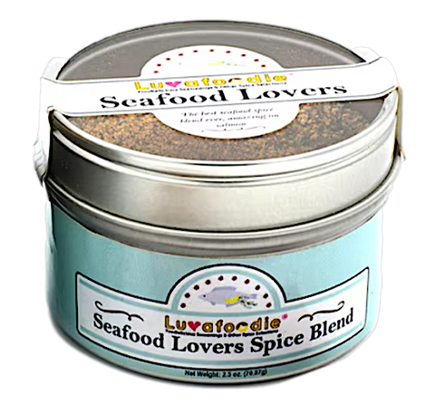 Luv A Foodie Seafood Lovers Spice Blend - 2.5 OZ 6 Pack