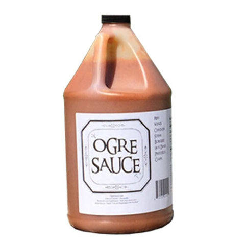 Ogre Sauce Craft BBQ Sauce Bulk - 1 GAL 4 Pack