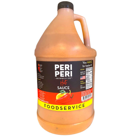Dichicko's Peri Peri Supply Co Hot Peri Peri Sauce - 1 GAL 1 Pack