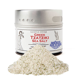 Gustus Vitae Greek Tzatziki Sea Salt - 4 OZ 8 Pack