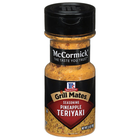 McCormick Grill Mates Pineapple Teriyaki Seasoning 3.5 oz - 6 Pack