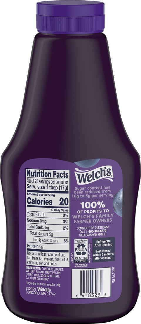 Welch's Concord Grape Jelly Spread 17.1 OZ