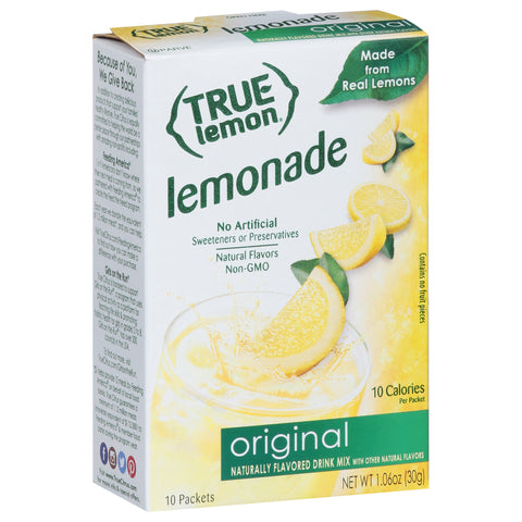 True Lemon Lemonade Drink Mix 1.06 OZ