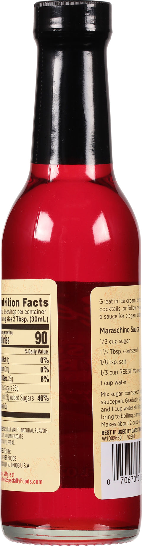 Reese Maraschino Syrup 8 FZ