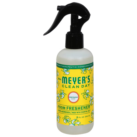 Mrs. Meyer's Clean Day Honeysuckle Scent Room Freshener 8 fl oz - 8 FZ 6 Pack