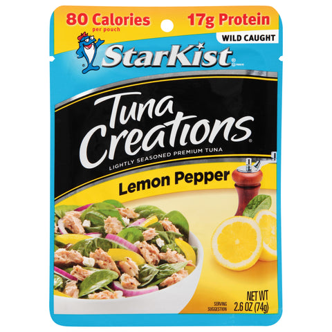 Starkist Tuna Creations Lemon Pepper 2.6 OZ