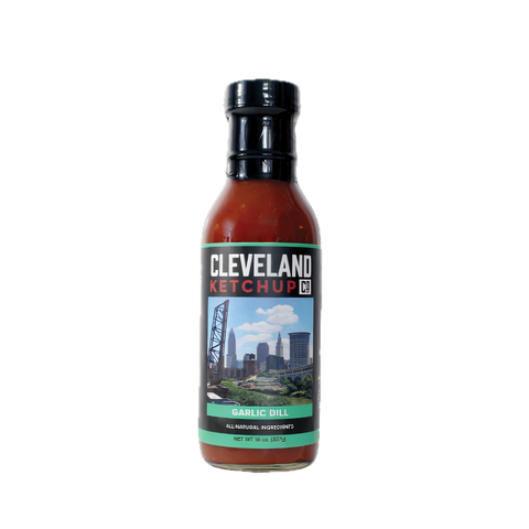Cleveland Ketchup Company Garlic Dill Ketchup - 14 OZ 12 Pack