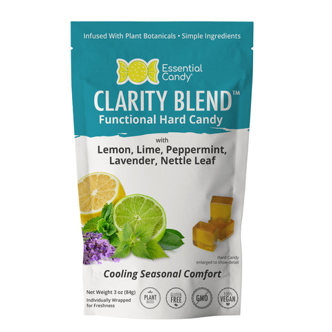 Essential Candy Clarity Blend Functional Hard Candy - 3 OZ 4 Pack
