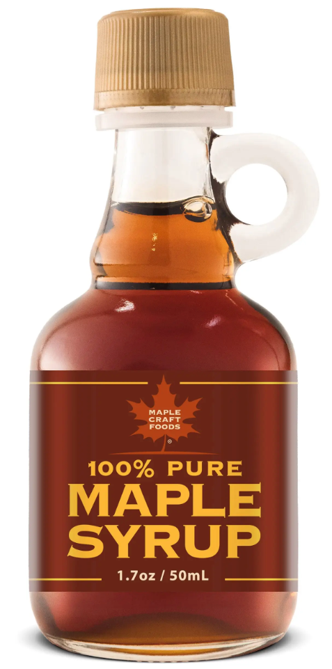 Maple Craft Foods Farmer's Best Pure VT Maple Syrup - 1.7 FL OZ 96 Pack