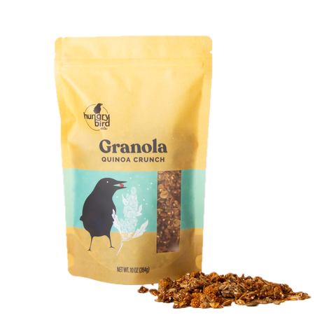 Hungry Bird Eats Quinoa Crunch Granola - 10 OZ 12 Pack