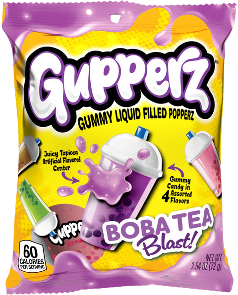 Gupperz Boba Tea Blast - 2.54 OZ 48 Pack