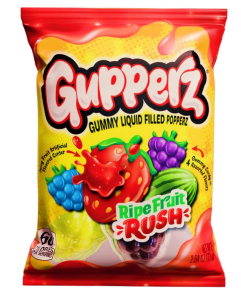 Gupperz Ripe Fruit Rush - 2.54 OZ 48 Pack