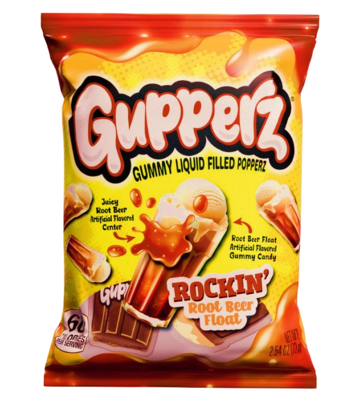 Gupperz Rockin' Root Beer Float - 2.54 OZ 48 Pack