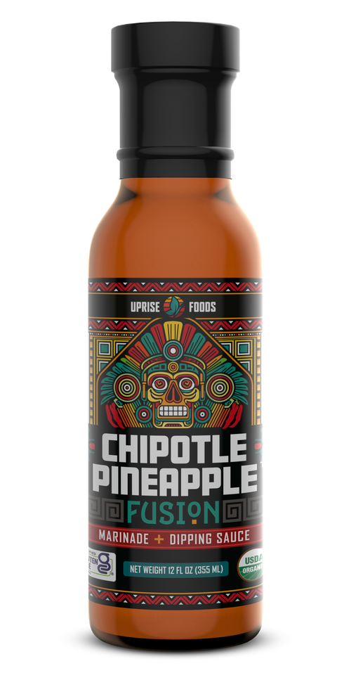 Uprise Foods Organic Chipotle Pineapple Fusion (Dipping Sauce + Marinade) - 12 OZ 12 Pack