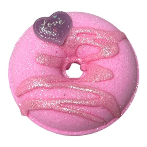 The Lavish Goat Pink Sugar Donut Prize Bath Bomb - 4 OZ 18 Pack