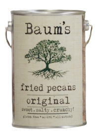 Baum Enterprises Baum's Original Fried Pecans Pail - 16 OZ 6 Pack