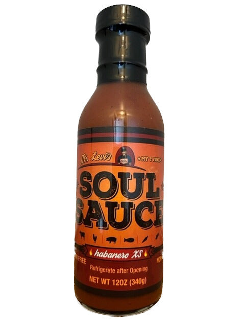 Mr. Levi's Soul Sauce Habanero XS - 12 FL OZ 6 Pack