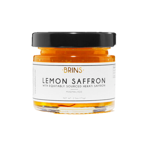 Brins Jams Lemon Saffron Spread - 2.5 OZ 24 Pack