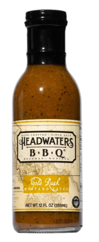 Headwaters Bbq Gold Rush Sauce - 12 FL OZ 12 Pack