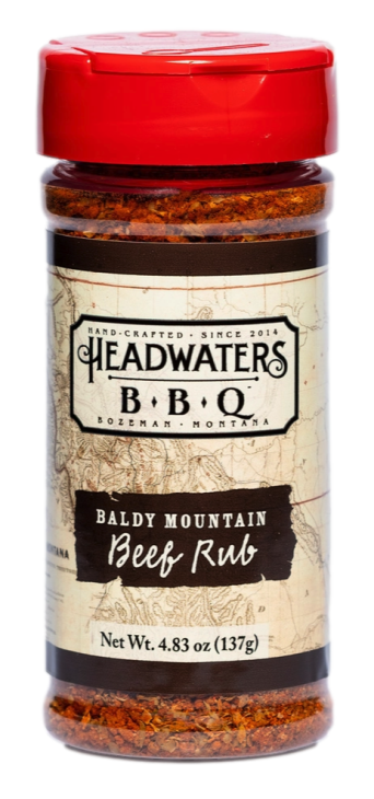 Headwaters Bbq Baldy Mountain Beef Rub - 8 OZ 12 Pack