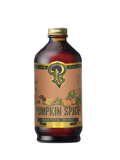 Portland Syrups Pumpkin Spice Syrup (Seasonal - 12 FL OZ 6 Pack