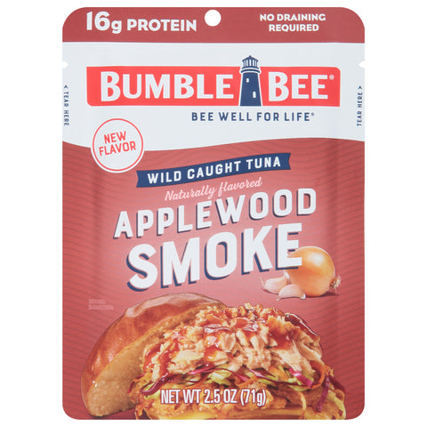 Bumble Bee Applewood Smoked Pouch Tuna - 2.5 OZ 12 Pack