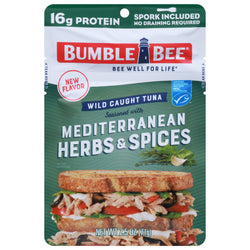 Bumble Bee Mediterranean Herbs & Spices Tuna - 2.5 OZ 12 Pack