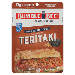 Bumble Bee Teriyaki Tuna Pouch - 2.5 OZ 12 Pack