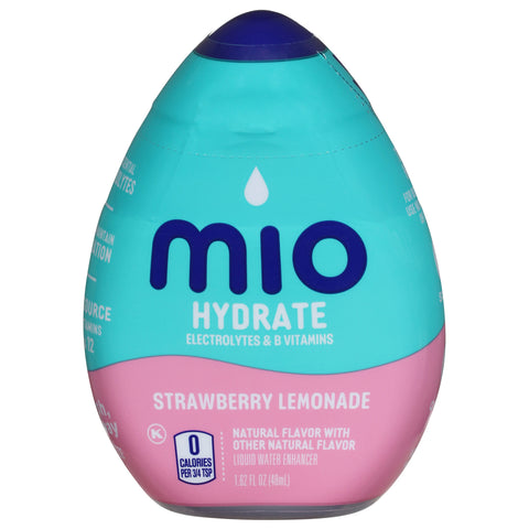MiO Hydrate Strawberry Lemonade Liquid Water Enhancer 1.62 fl oz - 12 Pack
