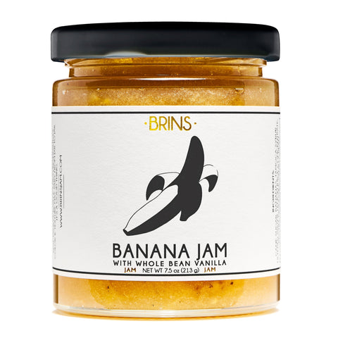 Brins Jams Banana Jam - 7.5 OZ 12 Pack