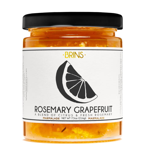 Brins Jams Rosemary Grapefruit Spread - 7.5 OZ 12 Pack