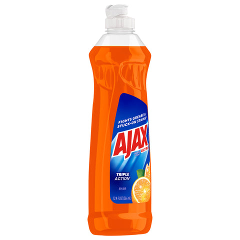 Ajax Orange Ultra Dish Liquid 12.4 FZ