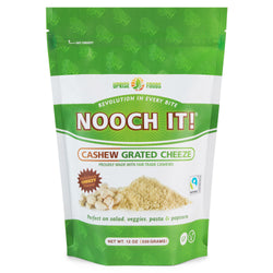Uprise Foods NOOCH IT! Cashew Grated Cheeze-Stand Up Pouch - 12 OZ 8 Pack