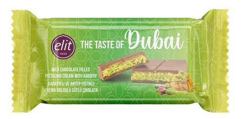 elit Dubai Milk Chocolate - 3.17 OZ 144 Pack