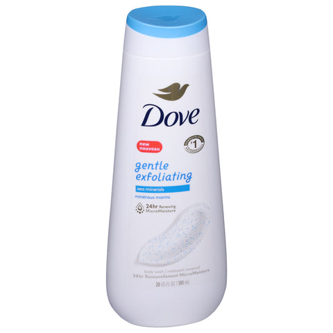 Dove Body Wash Exfoliating 20 FZ