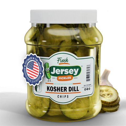 Kosher Dill Pickle Chips