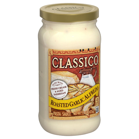 Classico Sauce Pasta Roasted Garlic Alfredo 15 OZ