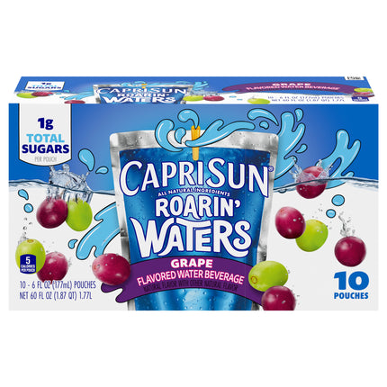 Capri Sun Roaring Water Grape Juice  - 60.0 OZ 4 Pack