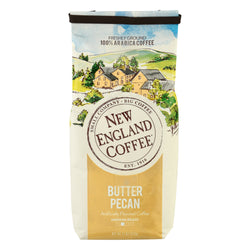New England Coffee Ground Butter Pecan - 11 OZ 6 Pack