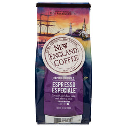 New England Espresso Especiale Ground Coffee - 10 OZ 6 Pack