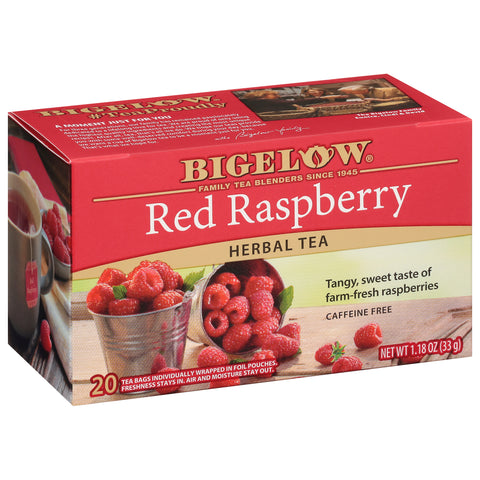 Bigelow Red Raspberry Herbal Tea 20 CT