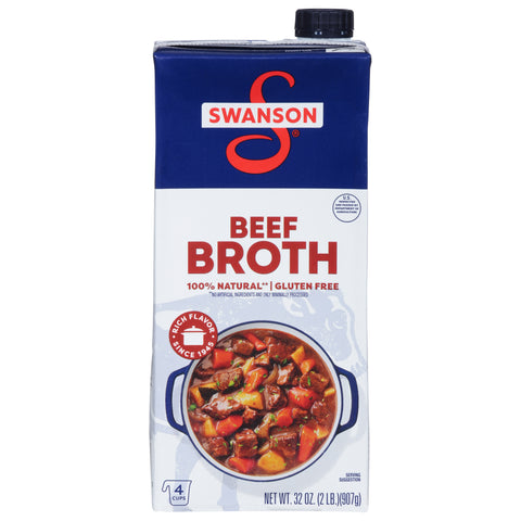 Swanson Beef Broth 32 OZ