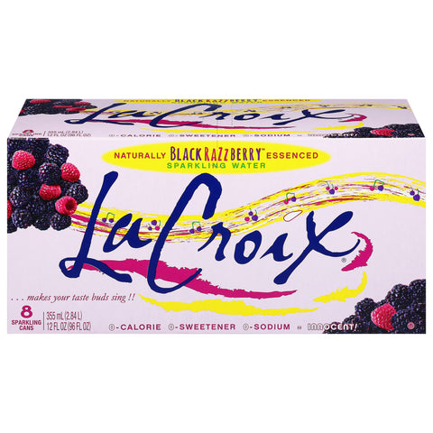 LaCroix Black Razzberry Sparkling Water 3 ea - 3 Pack