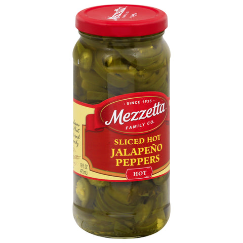 Mezzetta Deli-Sliced Hot Jalapeno Peppers 16 FZ