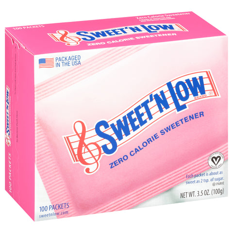 Sweet N Low Sugar Substitute Packets 3.5 OZ