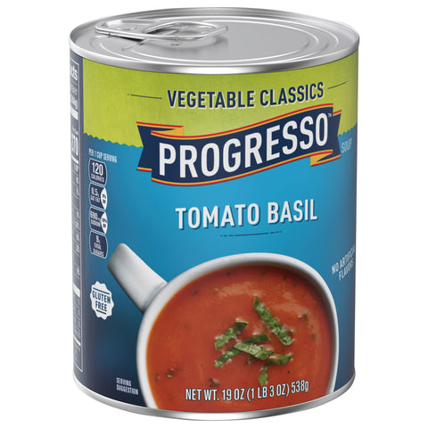 Progresso Vegetable Classics Soup Tomato Basil 19 OZ